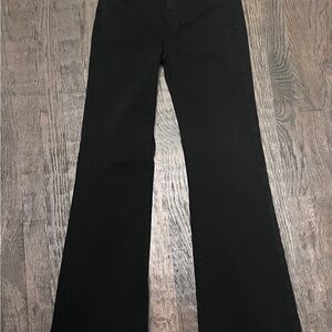 7 For All Mankind Black Flare Jeans Dojo/Tailorless. Excellent condition
